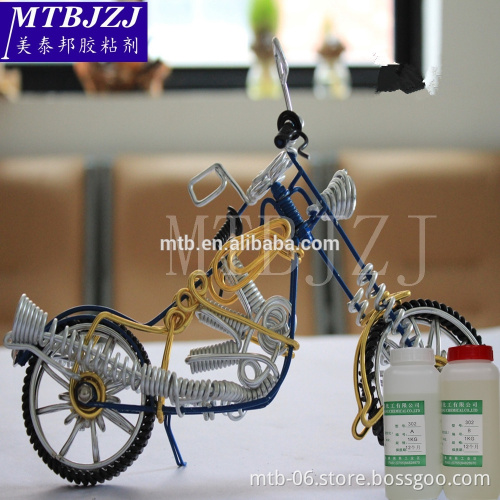 Two Components Clear Liquid Epoxy Resin AB Glue Adhesive Bonding for Metal Plastic Fiber and Wood Powder Glue